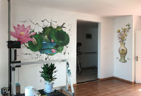 萍乡墙体彩绘相比墙纸的优势。