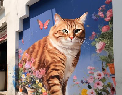 萍乡自己绘制有个性的手绘墙