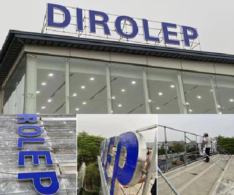 萍乡楼顶发光字安装的注意事项。